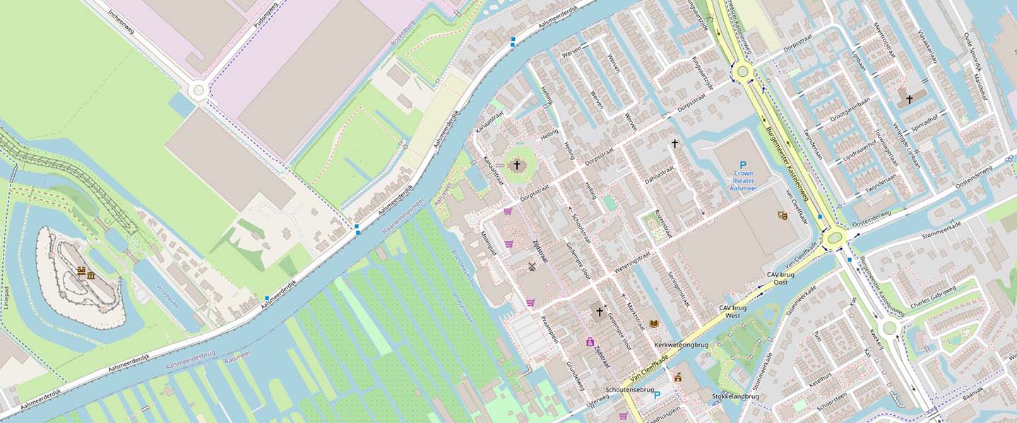 Henrita Footwear - Dorpsstraat 16 - Aalsmeer - Kaart